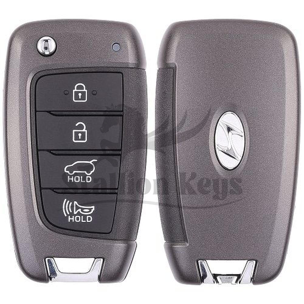 2019-2021 Hyundai Veloster / 4-Button Flip Key / PN: 95430-J3000 / SY5IGRGE04 / OEM NEW 2019-2021 Hyundai Veloster / 4-Button Flip Key / PN: 95430-J3000 / SY5IGRGE04 / OEM NEW